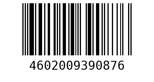 Штрихкод 4602009390876