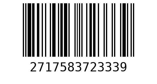 Штрихкод 2717583723339
