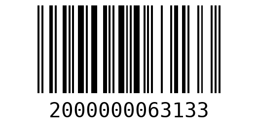 Штрихкод 2000000063133