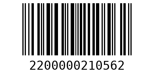 Штрихкод 2200000210562