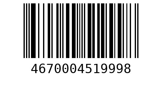 Штрихкод 4670004519998