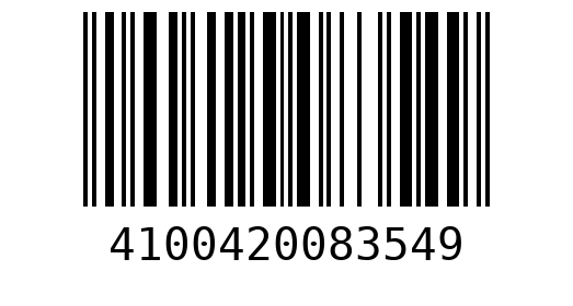 Штрихкод 4100420083549