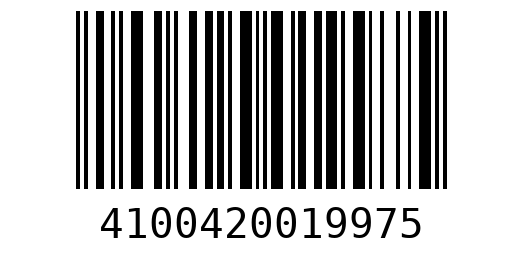 Штрихкод 4100420019975