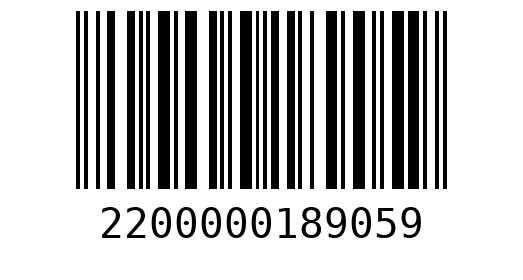 Штрихкод 2200000189059