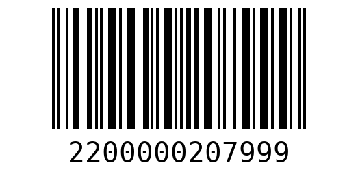 Штрихкод 2200000207999
