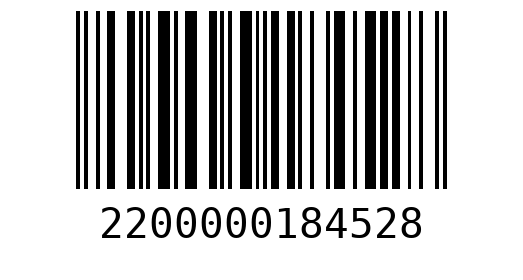 Штрихкод 2200000184528
