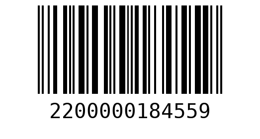 Штрихкод 2200000184559