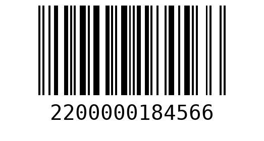 Штрихкод 2200000184566