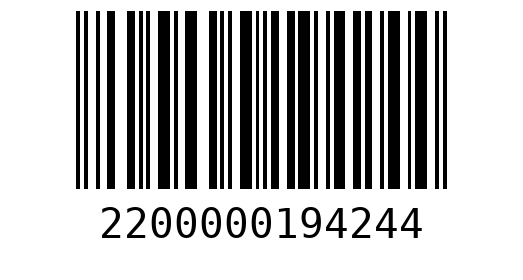 Штрихкод 2200000194244