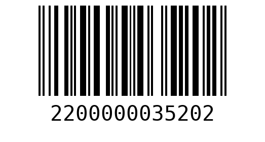Штрихкод 2200000035202
