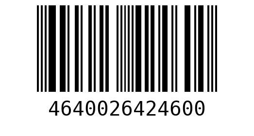 Штрихкод 4640026424600