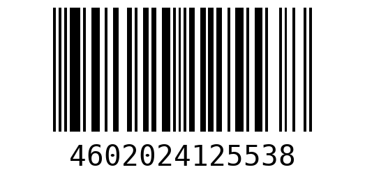 Штрихкод 4602024125538