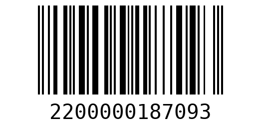 Штрихкод 2200000187093