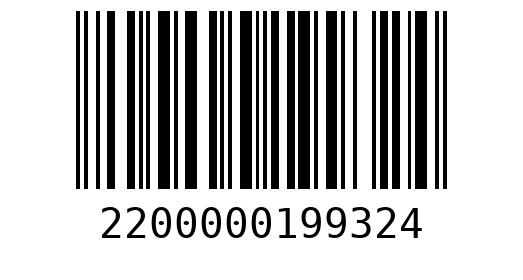 Штрихкод 2200000199324