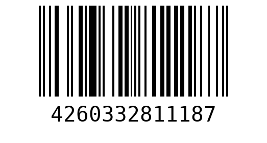 Штрихкод 4260332811187
