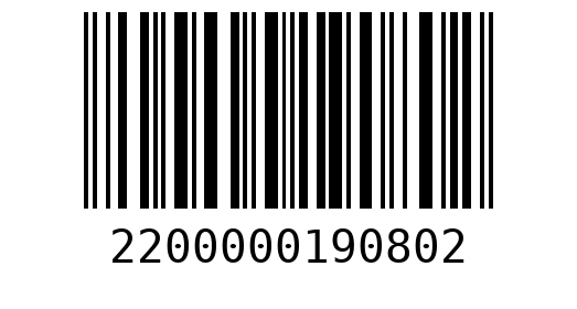 Штрихкод 2200000190802