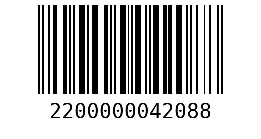 Штрихкод 2200000042088