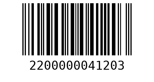 Штрихкод 2200000041203