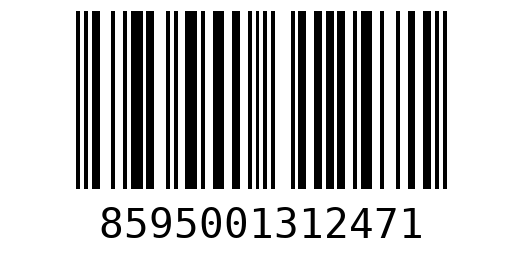 Штрихкод 8595001312471