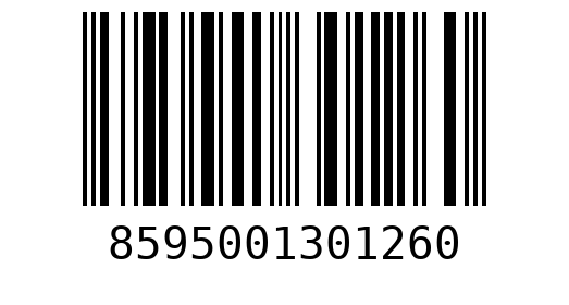 Штрихкод 8595001301260