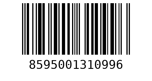 Штрихкод 8595001310996