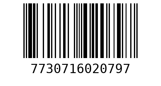 Штрихкод 7730716020797