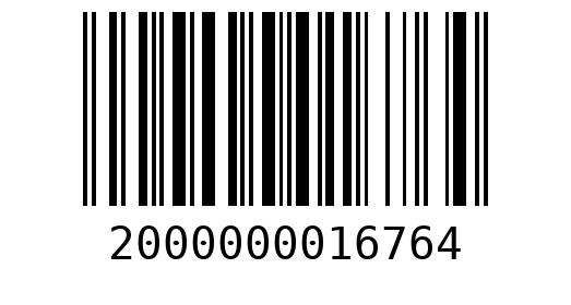 Штрихкод 2000000016764