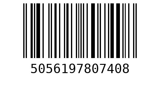 Штрихкод 5056197807408