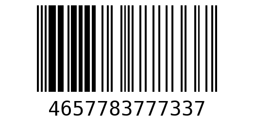 Штрихкод 4657783777337