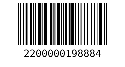 Штрихкод 2200000198884