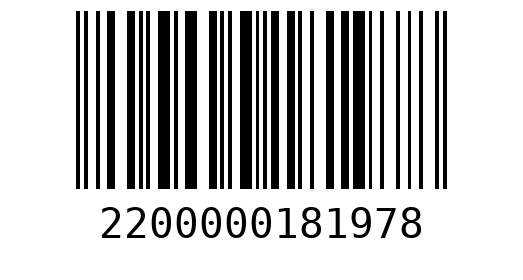 Штрихкод 2200000181978