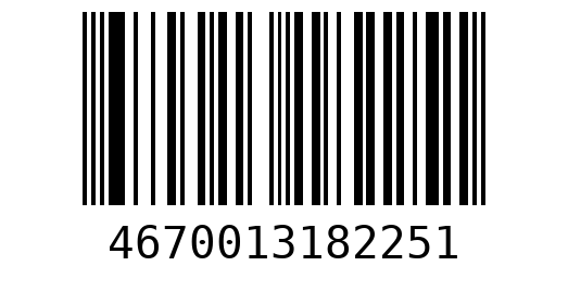 Штрихкод 4670013182251