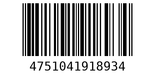 Штрихкод 4751041918934