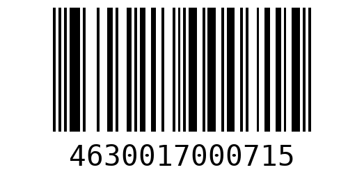 Штрихкод 4630017000715