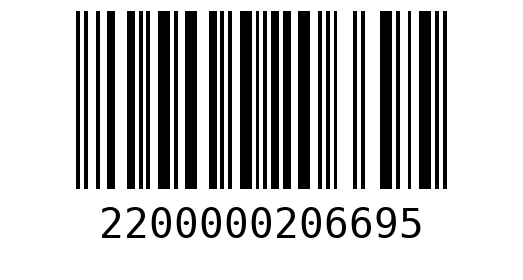 Штрихкод 2200000206695