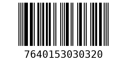 Штрихкод 7640153030320