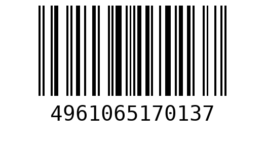 Штрихкод 4961065170137