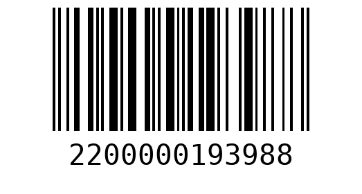 Штрихкод 2200000193988