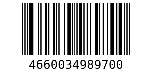 Штрихкод 4660034989700