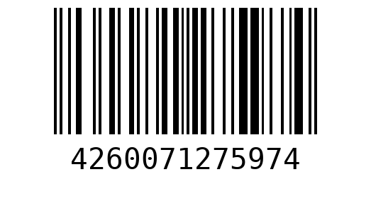 Штрихкод 4260071275974