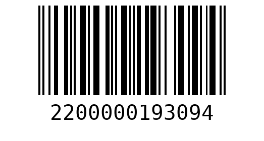 Штрихкод 2200000193094