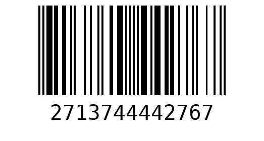 Штрихкод 2713744442767