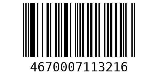 Штрихкод 4670007113216