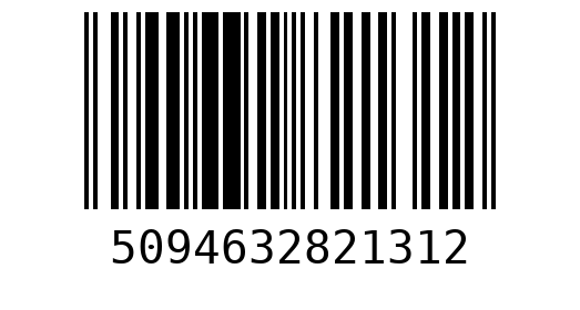 Штрихкод 5094632821312