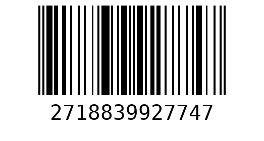 Штрихкод 2718839927747