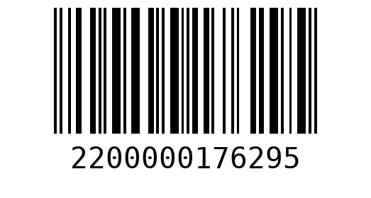 Штрихкод 2200000176295