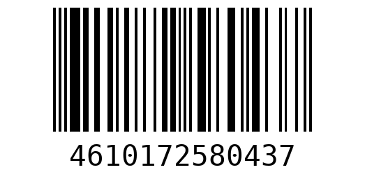 Штрихкод 4610172580437