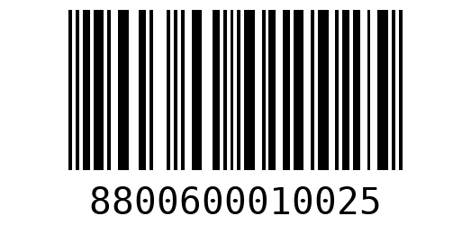 Штрихкод 8800600010025