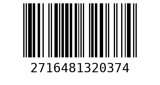 Штрихкод 2716481320374