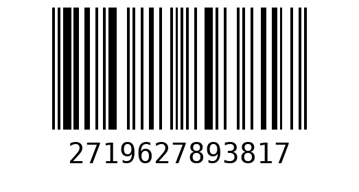 Штрихкод 2719627893817